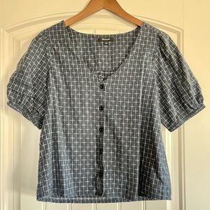 Madewell pembroke button down blouse